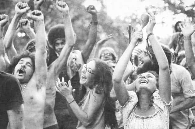 woodstock audience