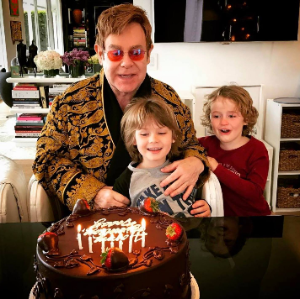 Elton & his sons
