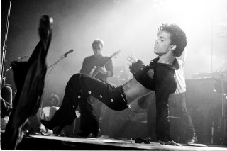 prince on stage